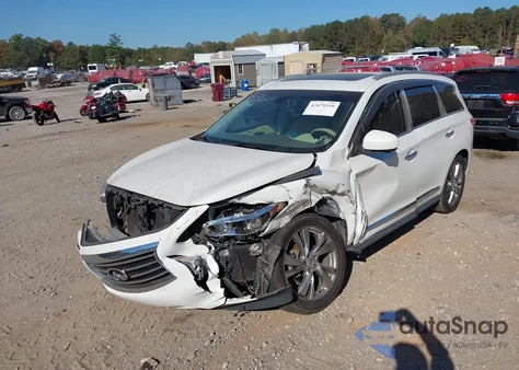 2013 Infiniti Jx35 from USA, damaged, VIN 5N1AL0MN4DC328992